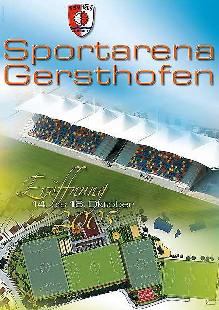 TSV Gersthofen - Magazintitel Eröffnung Sportarena von Tomm Everett