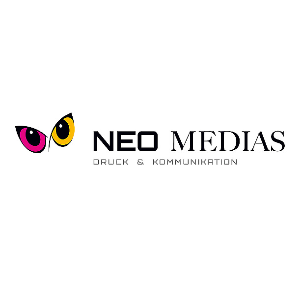 Neo Medias - Signet, Farbversion 2D von Tomm Everett